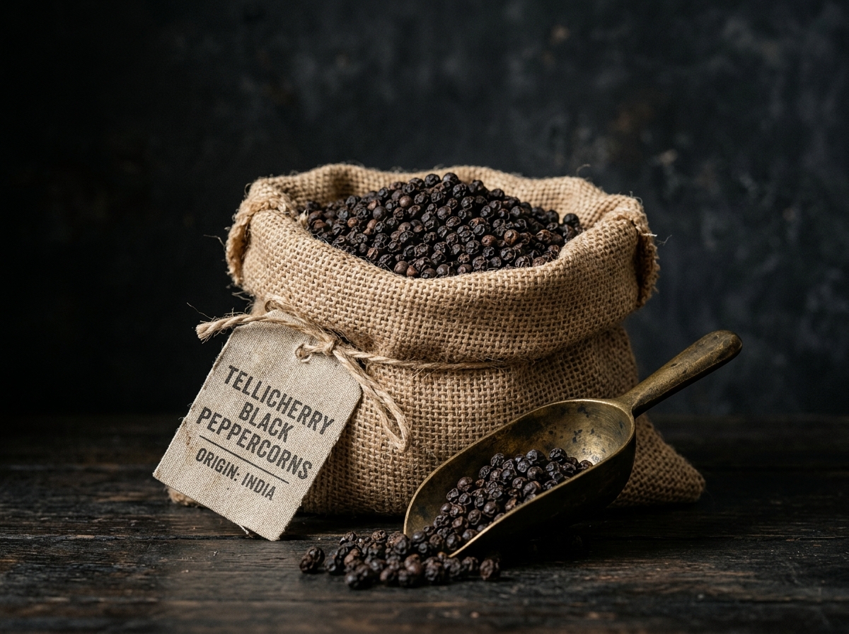 Tellicherry Black Peppercorns